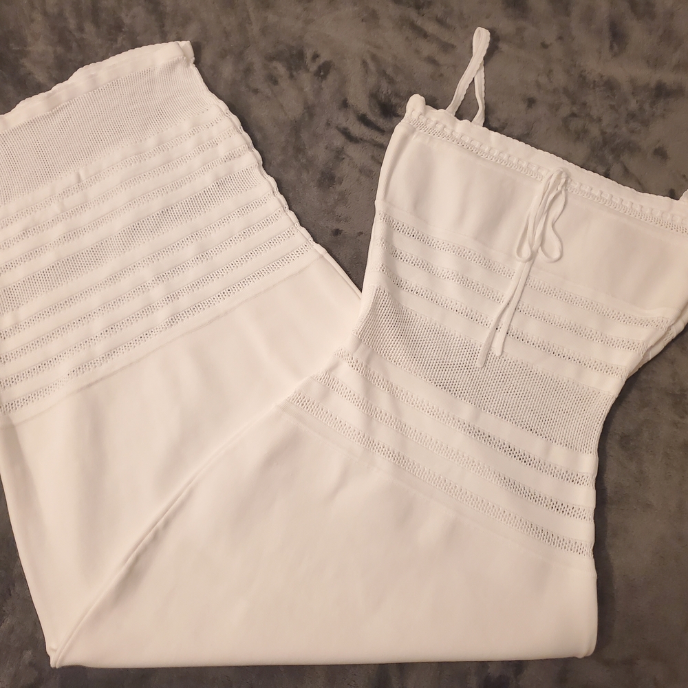 House of CB White Strapless Dress - Picture 5 of 7